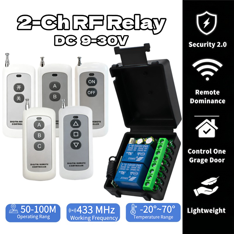 12V 24V 433Mhz RF Actuator Mot - 433Mhz Receiver Module recensie en prijs